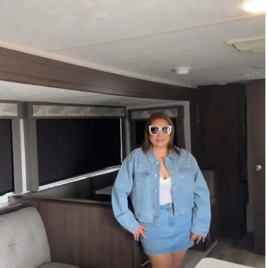 Veronica ready to travel for an extended-engagement client